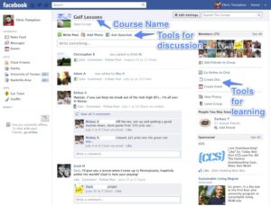 Social elearning with SCORM Cloud and Facebook