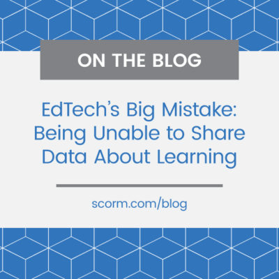 Edtech's Big Mistake: Being Unable to Share Data About Learning