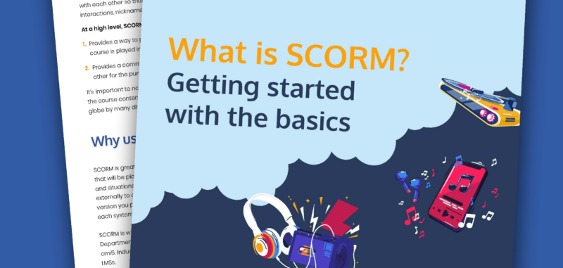What is SCORM ebook resource